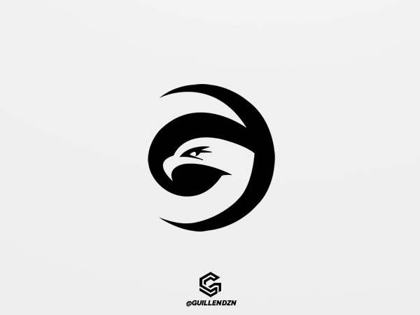 G + Eagle Logo by Guillen on Dribbble