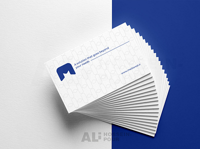 Media rest business cards bussines card card design logo