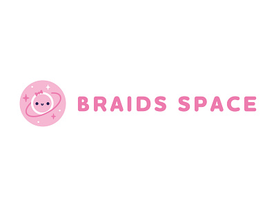 Braids Space logo braids space logo logo design logotype