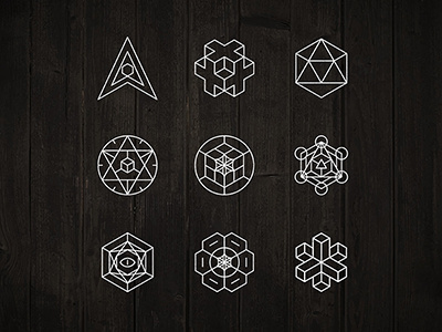 Sacred geometry icons geometry icons line mentaltricks sacred stroke yeahh