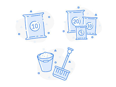 Social Project icons cleaning icons illustration reagent street