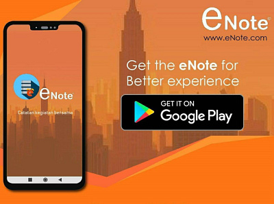 eNote Apps aesthetics branding design management app mobile mobile app modern ui ux