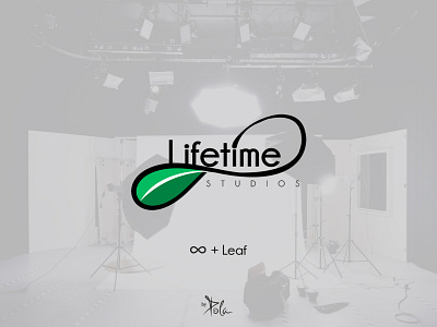 Lifetime Studios branding design graphic design icon infinity life lifetime logo minimal photographer photography studio
