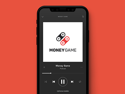 Logo Design for Money Game Podcast branding design logo