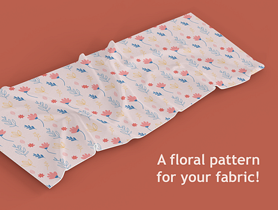 Floral pattern branding design flowers illustration pattern vector