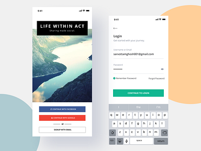 Charity app 1 app clean colors design gradient illustration interaction interface sarvottam ui