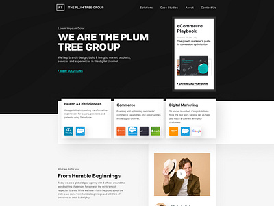 The Plum Tree Revamp ( Fictional Concept ) branding clean colors gradient hello dribbble icon logo revamp sarvottam typography ui ui design ux ux design ux designer vector