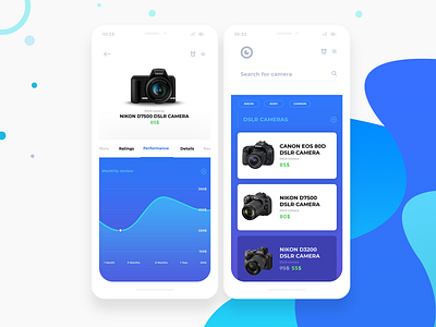 Mobile application - UI Design android app animation app branding clean clean ui colors design gradient hello dribbble illustration interaction interface ios minimal mobile sarvottam ui uiux ux