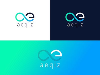 aeqiz logo design concept 2