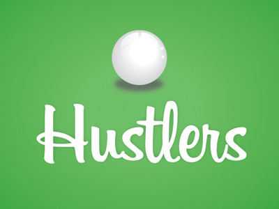 Hustlers Snooker Centre logo pool snooker