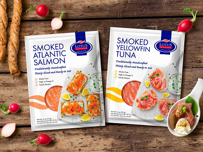 Lotus Seafood packaging design brand design brand identity branding branding agency branding studio graphic design package design packaging packaging design pictoo
