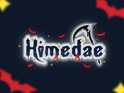 Logo Vtuber Himedae branding design graphic design illustration logo vtuber