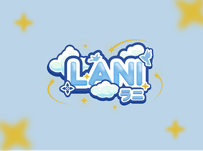 Logo for Vtuber Lani branding design graphic design illustration logo vector vtuber