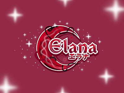 Logo for Vtuber Elana