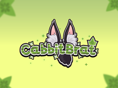 Logo for Vtuber CabbitBrat branding design graphic design illustration logo vector vtuber