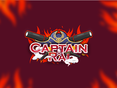 Logo for Vtuber CaptainRai branding design graphic design illustration logo vector vtuber