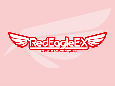 Logo for VTuber RedEagleEX branding design graphic design illustration logo vector vtuber