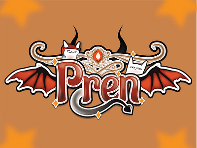 Logo for VTuber Pren