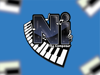 Logo for Vtuber Ni The Composer