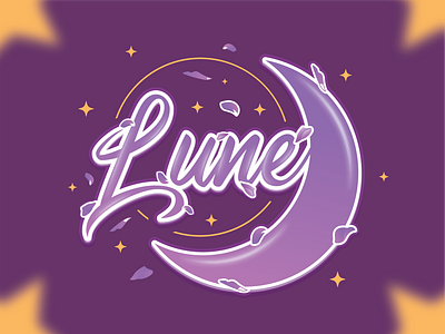 Logo for Vtuber Lune Eclipse