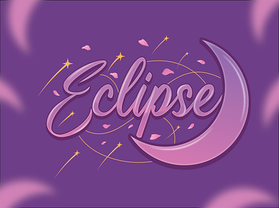 Logo for Vtuber Lune Eclipse branding design graphic design illustration logo vector vtuber