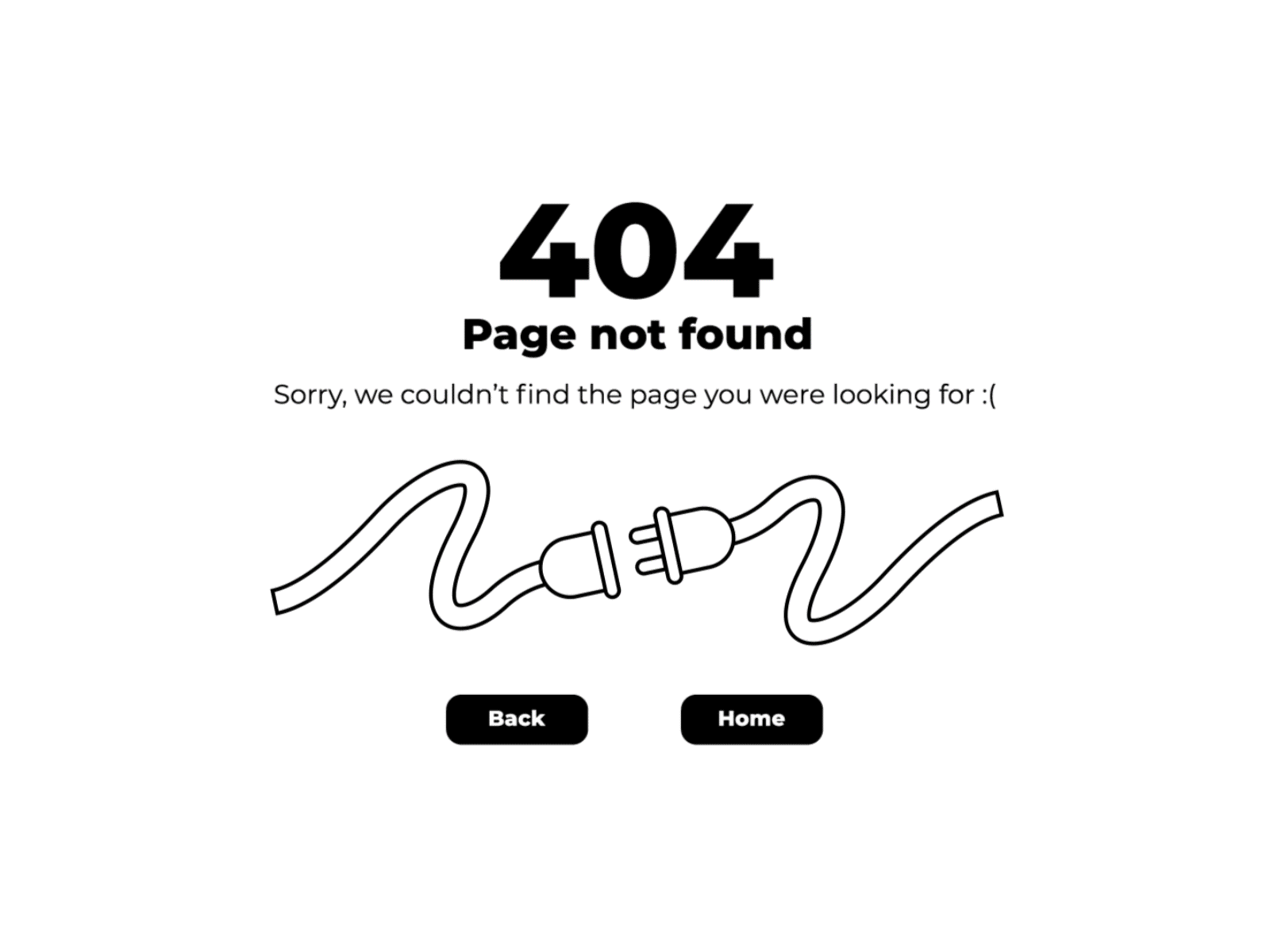 404 Page not found 2d animation 404 404 error 404 error page 404 page 404 page not found flat design illustration motion graphics plug