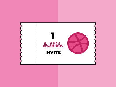 Dribbble invite! 🎫