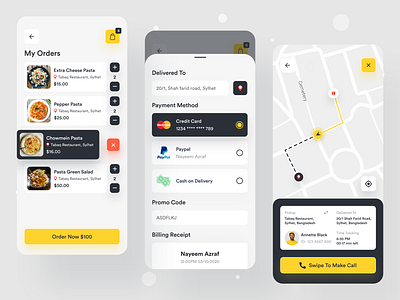 Food Delivery App app app design app ui design dribbble best shot food app food delivery food delivery app ios minimal mobile app mobile app design popular design popular shot restaurant restaurant app trend ui uidesign ux