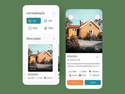 Property Finder App agent apartment app design broker building finder home house rent app housing listing property property app real estate real estate agency real estate design realtor rent rent app rental app uidesign