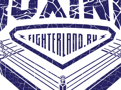 Fighterland #2 brand clothing fighterland lettering logo logotype typography