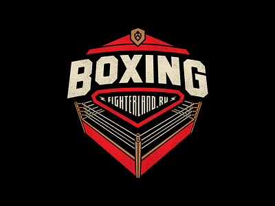 Boxing apparel boxing brand clothing fighter land lettering logo logotype type typography