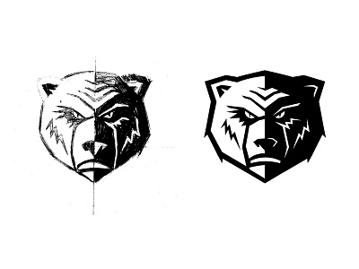 Russian bears animal animallogo bear bears head russia russian sign sport sports sports branding sports design sports logo sportswear