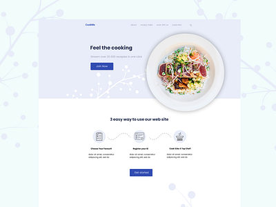 Food delivery design ui ux web website