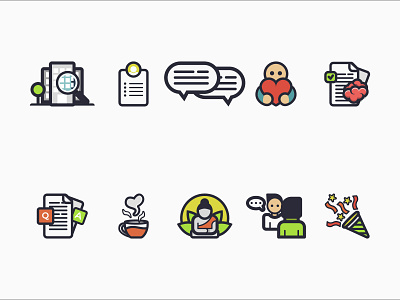 Simply icon set branding building funny icon icon design iconography icons illustrator relax ui ux vector work