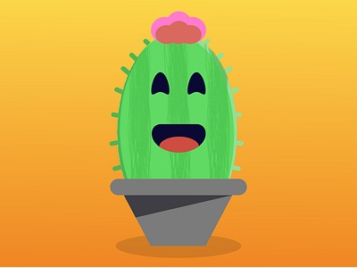 Happy the cactus