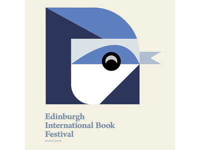 Edinburgh International Book Festival Tote bag concept artwork bag bird book brill concept design edinburgh festival illustration international josh