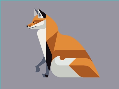 Red Fox WIP art brill design fox illustration josh mammal red wip