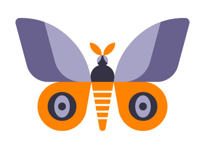 LepSnap App Icon artwork art vector moth josh brill illustration design icon app lepsnap