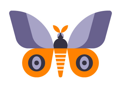 LepSnap App Icon app art artwork design icon illustration josh brill lepsnap moth vector
