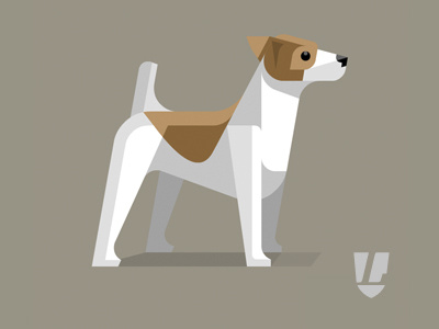 Jack Russell Terrier WIP artwork brill dog jack josh russell terrier wip