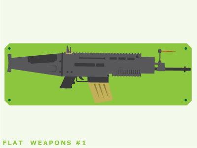 FLAT WEAPONS #1 flat weapon