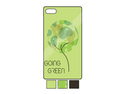 iPhone Cover #1 - Going Green cover going green iphone iphone5s