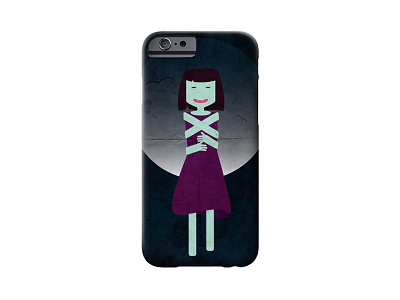 Selfish Vampire case deisgn iphone mockup