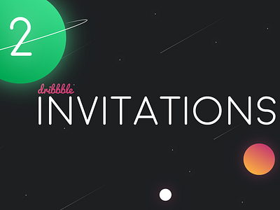 Dribbble invitations giveaway (2) dribbble giveaway invitation invite play