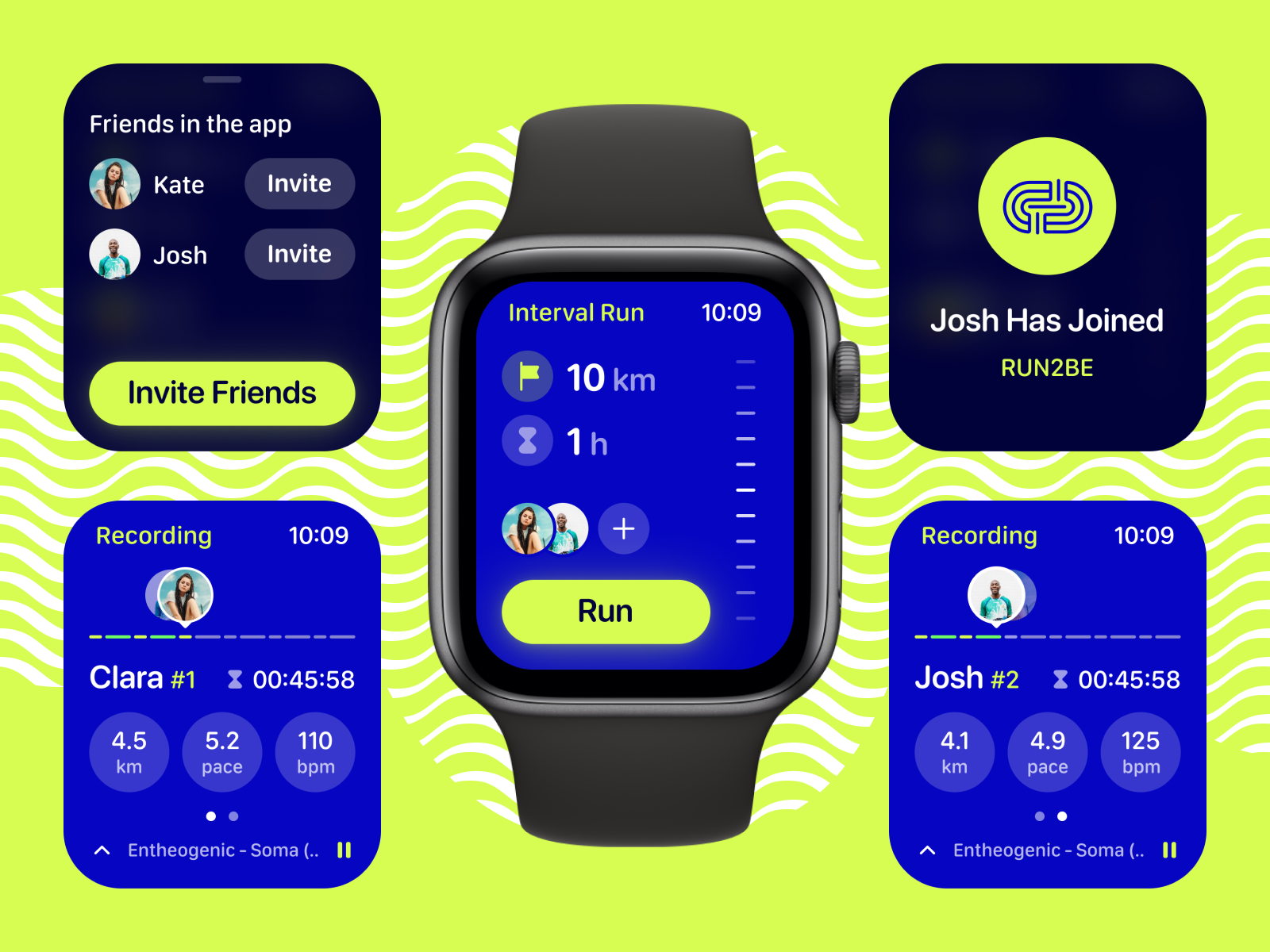 Smart Insoles & Running Tracker App by Faith Rosenberg for intent