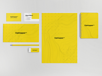 Opklopper. Digital Agency Brand Identity branding logo minimalism typography ui ui ux ui design uidesign uiux vector