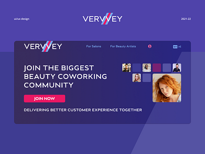 VERVVEY | b2b marketplace platform adaptive b2b beauty beauty salon design hair marketplace mobile nail platform site ui ui ux web