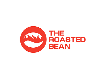 The Roasted Bean Logo brand identity branding concept everydaydesign everydaylogodesign flat graphic design icon identity illustration logo logo 2d logo design logodesignchallenge logooftheday logotype minimal type typography vector