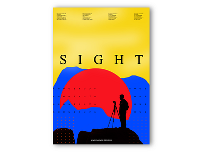 Sight Poster Design artwork baugasm best posters brand identity concept design designchallenge everydaydesign everydayposter graphic design graphicindex icographica illustration instagram poster poster collection posteraday posters typographic poster typography