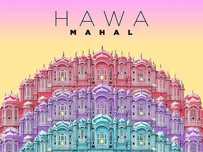 Hawa Mahal Poster